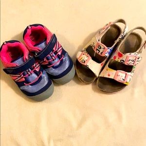 OshKosh sneakers & Footbed Sandals